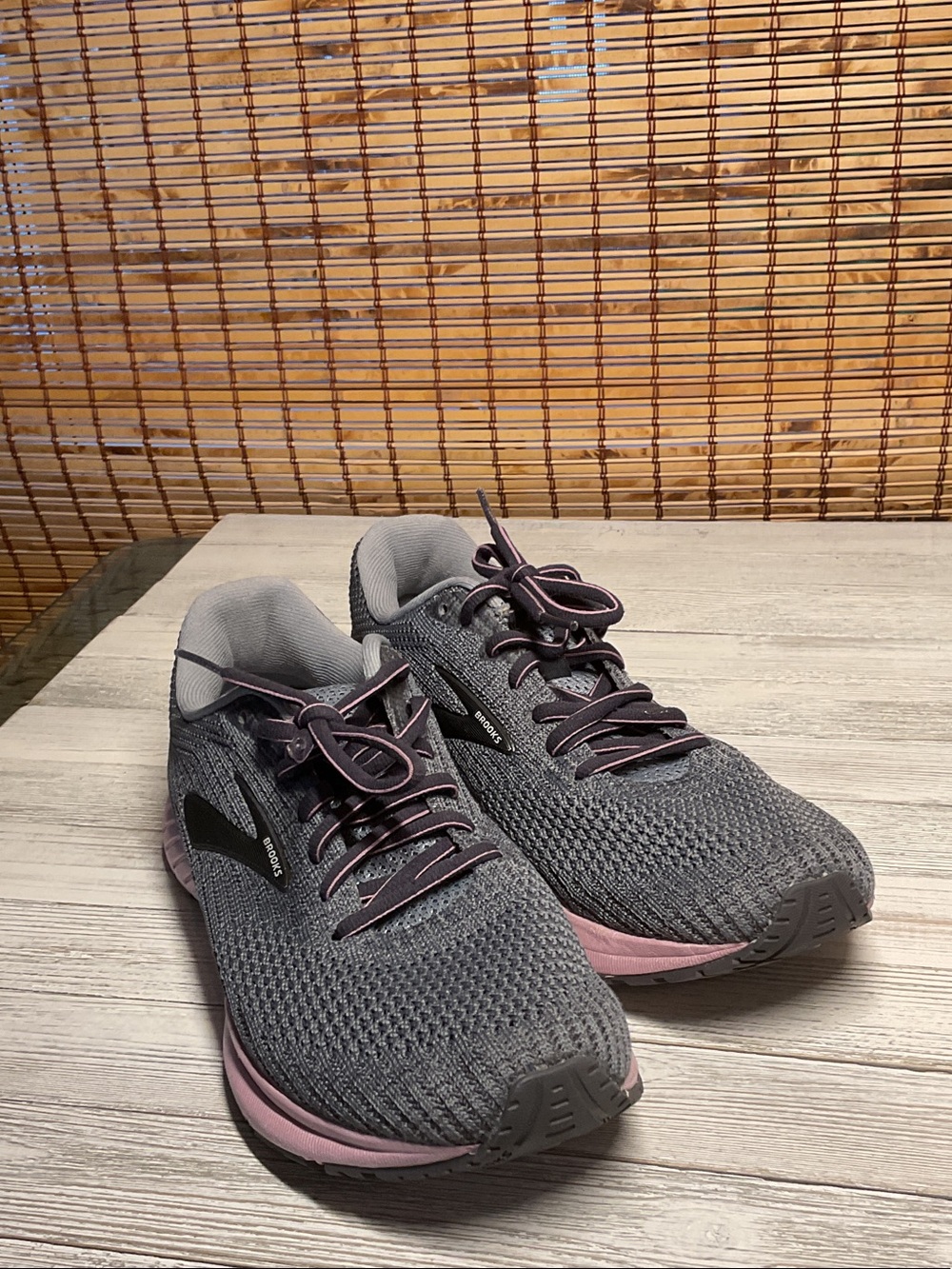 Brooks Revel 3 Women's Size US 9 B Grey Purple Arctic Dust Running Shoes